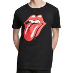 T-shirts à imprimés noirs en coton Rolling Stones Taille S look fashion pour homme 