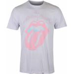 T-shirts Amplified violet clair en coton Rolling Stones Taille M look fashion pour homme 