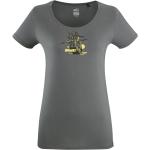 T-shirts col rond Millet argentés en jersey à motif fleurs bio à manches courtes à col rond Taille M look fashion pour femme 