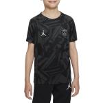 T-shirts Nike Dri-FIT noirs enfant Paris Saint Germain en promo 
