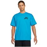 T-shirts Nike SB Collection bleus en jersey lavable en machine Taille S classiques pour homme en promo 