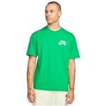 T-shirts Nike SB Collection verts en jersey lavable en machine Taille M classiques pour homme en promo 