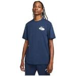 T-shirts Nike Sportswear bleus Taille S look sportif pour homme en promo 