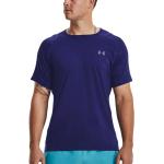 T-shirts Under Armour Rush bleus Taille L pour homme en promo 