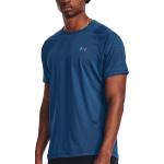 T-shirts Under Armour Rush bleus Taille L pour homme en promo 