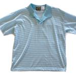 T-shirts col roulé bleus à rayures à col roulé look fashion pour femme 