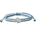 Bracelets bleues claires en argent fantaisie look fashion pour enfant 