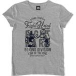 Teetown - T Shirt Femme - Fight Hard - Boxers Rocky Muhamad Ali Rocky Balboa Vintage Boxing Oldschool - 100% Coton Bio