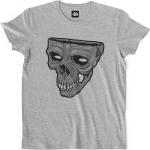 Teetown - T Shirt Homme - Crâne Gobelet - Halloween Horror Movie Ghost Ted Bundy Monster Beetlejuice - 100% Coton Bio
