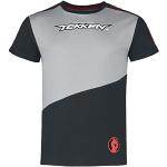 Tekken Fight Homme T-Shirt Manches Courtes Multicolore M 100% Coton Regular/Coupe Standard