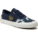 Chaussures casual Aeronautica Militare bleues camouflage Pointure 40 look casual pour homme 
