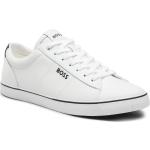 Chaussures casual de créateur HUGO BOSS BOSS blanches Pointure 42 look casual pour homme en promo 