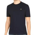 T-shirts Lacoste bleues foncé made in France pour homme 