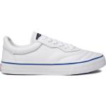 Chaussures casual Tommy Hilfiger blanches en cuir Pointure 46 look casual pour homme en promo 