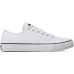 Chaussures casual Tommy Hilfiger blanches Pointure 43 look casual pour homme en promo 