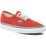 Chaussures casual Vans Authentic rouges Pointure 42 look casual pour homme en promo 