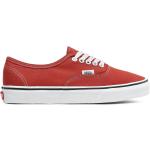 Chaussures casual Vans Authentic rouges Pointure 43 look casual pour homme en promo 