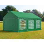 TOOLPORT Tente de réception 3x6m PVC 500 g/m² vert imperméable barnum, chapiteau