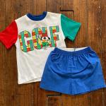 T-shirts en polycoton à motif USA Taille 18 mois look vintage pour bébé de la boutique en ligne Etsy.com 