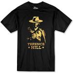 Terence Hill Bud Spencer Gold Cowboy T-shirt Noir - Noir - XXX-Large