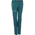 Pantalons techniques Ternua bleus avec ceinture Taille S pour femme 