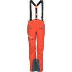Pantalons de randonnée Ternua orange imperméables respirants Taille L look fashion pour femme 