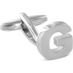 TEROON Cufflinks Lettre initiale 'G' [Bouton - NON