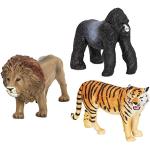 Figurines d'animaux à motif animaux de zoo 