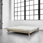 Karup Design Lit futon senza en bois massif naturel 140x200 cm