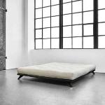 Karup Design Lit futon senza en bois massif noir 140x200 cm