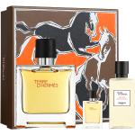 Terre d'Hermès Coffret Parfum 75 ml + Miniature 5 ml + Gel Douche Corps et Cheveux 40 ml