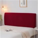 Têtes de lit rouges à rayures contemporaines 