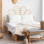 Têtes de lit design marron en rotin romantiques en promo 