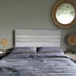 Têtes de lit en bois marron en bois massif modernes 