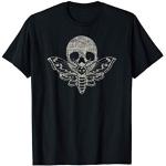 T-shirts à imprimés noirs à motif têtes de mort Taille S look fashion pour homme 