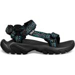 Chaussures de randonnée Teva noires Pointure 41 avec un talon jusqu'à 3cm pour femme 