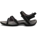 Chaussures de randonnée Teva noires en caoutchouc Pointure 39 look fashion pour femme 