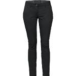 Pantalons chino noirs en coton Taille XXS W28 L34 look fashion pour femme 