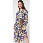 Robes chemisier Stella Forest violettes midi Taille XS pour femme 