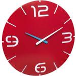 Horloges design TFA rouges en plastique modernes 