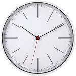 Horloges design TFA blanches en verre modernes 