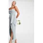 Robes cache-coeur TFNC Tall vertes Taille L classiques pour femme en promo 