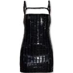 Mini robes de soirée The Attico noires à paillettes minis Taille XS pour femme 