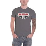 The Beastie Boys T Shirt Band Logo Nouveau Officiel Homme Gris Size S