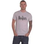 T-shirts à imprimés gris Beatles Taille L look Rock pour homme 