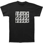 T-shirts à imprimés noirs Beatles Taille M look fashion pour homme 