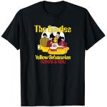 T-shirts noirs Beatles Taille S classiques pour homme 