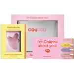 The Coucou Club Goa Sha + Glitter Toiletry Bag + clips de cheveux gratuits -Set de soins en édition limitée