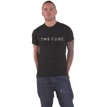 The Cure T Shirt Hi-Build Circle Band Logo Nouveau Officiel Unisex Noir Size L