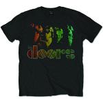 The Doors Rainbow Jim Morrison Rock Officiel T-Shirt Hommes Unisexe (Large)